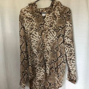 Princess Polly snake button up